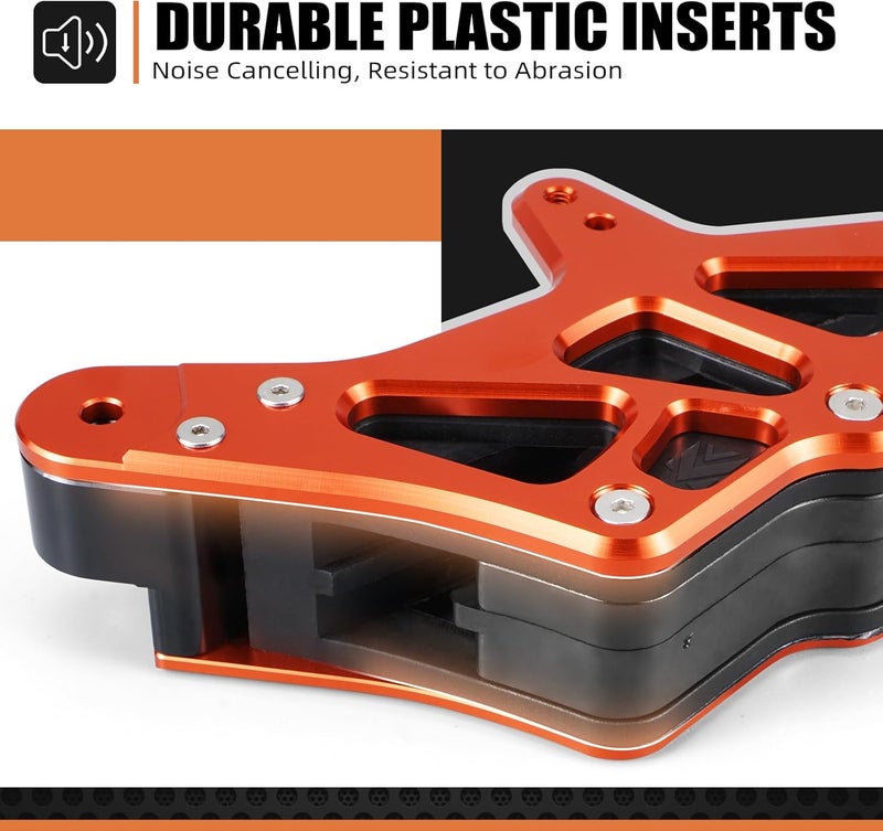 NICECNC Motorcycle Chain Guide Aluminum Compatible with KTM SX/SXF/XC/XCF/EXC/EXCF/XCW/TPI/SD/6D 125-530 2008-2023 85 SX 2018-2019 690 Enduro R/ABS 2010-2015 690 SMC/R/ABS 2010-2014,See Fitment - Image 4